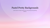 Pastel Pretty Backgrounds Templates For Presentation