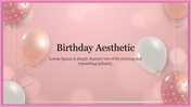 Whislist Birthday Slideshow PowerPoint Presentation Slides