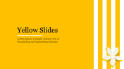 Eye-Catching Yellow Slides For PowerPoint Presentation