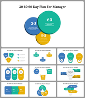 30 60 90 Day Plan PowerPoint And Google Slides Templates