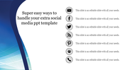 social media PPT template