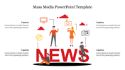 Mass Media PowerPoint Template Presentation & Google Slides