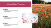 Attractive Minimal Slide Template Design PPT