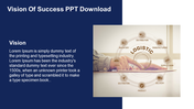 Get innovative Vision Of Success PPT Free Download