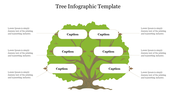 Creative Tree Infographic Template Design presentation