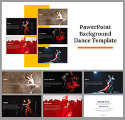 Creative Background Dance PowerPoint And Google Slides