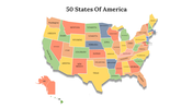 Best 50 States Of America PPT Templates And Google Slides