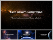 Galaxy Background PowerPoint Presentation And Google Slides