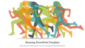 Dashing Free Running PowerPoint Template Presentation