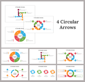 Circle With Arrows PowerPoint and Google Slides Themes