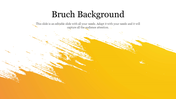 Bruch Background PowerPoint Template For Presentation