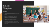 Innovative School Template For PowerPoint Presentation