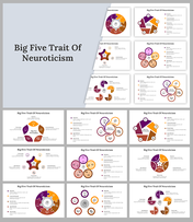 Big Five Trait Of Neuroticism PPT and Google Slides Themes