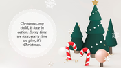 Stunning Christmas Layout PowerPoint Presentation Template