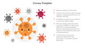 Creative Corona Template PowerPoint Presentation Slide