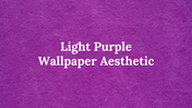 A pack of aesthetic slides collection featuring light purple backgrounds with motivational  and success quotes.