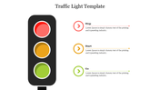 Best Traffic Light Theme Presentation Slide