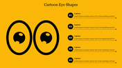 Best Cartoon Eye Shapes PowerPoint Presentation Slide