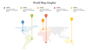 Dotted World Map Graphic PowerPoint Presentation