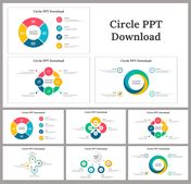 Circle PPT Presentation And Google Slides Templates