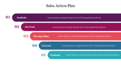 Creative Sales Action Plan PowerPoint Presentation