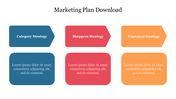 Simple Marketing Plan Download PowerPoint Template