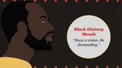 Attractive Black History Background PPT Presentation Slide