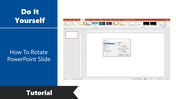 How To Rotate PowerPoint Slide Presentation