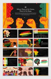 Best Black History Month PowerPoint And Google Slides Themes