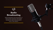 Radio Broadcasting PPT Template Presentation & Google Slides