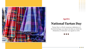 Creative National Tartan Day Presentation Template