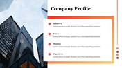 Best Company Profile Template Example PPT Presentation