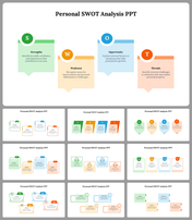 Personal SWOT Analysis PPT and Google Slides Templates