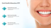 Oral Health Education PPT Template and Google Slides