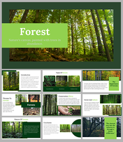 Creative Forest PowerPoint and Google Slides Themes