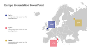 Stunning Europe Presentation PowerPoint Template Slide