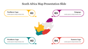 Creative South Africa Map Presentation Slide Template