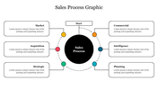 Best Sales Process Graphic Presentation Template