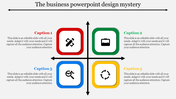 Four Node Business PowerPoint Design Presentation