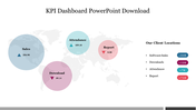 Customizable KPI Dashboard PowerPoint Free Download