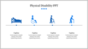 Physical Disability PPT Presentation Template Slide