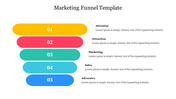 Example Of Marketing Funnel Template For Presentation