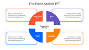 Attractive Five Forces Analysis PPT Presentation Slide