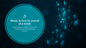 Attractive PowerPoint Music Background Templates