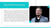 Elon Musk Presentation PPT Template for Google Slides