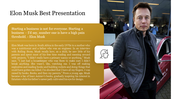 Elon Musk Best Presentation PPT Template for Google Slides