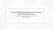 Pretty White Background For Presentation Template Slide