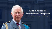 King Charles III PowerPoint and Google Slides Template 