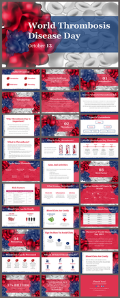 World Thrombosis Disease Day PPT Template and Google Slides