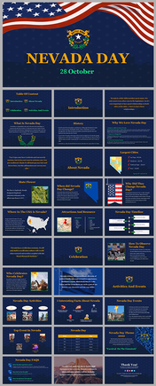 Nevada Day Presentation and Google Slides Templates